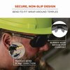 Ergodyne Skullerz AEGIR Safety Glasses, Matte Black Nylon Impact Frame, Smoke Polycarbonate Lens 55005